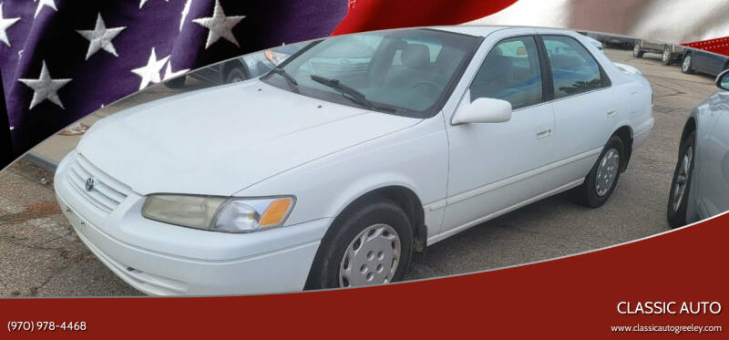 1999 Toyota Camry for sale at Classic Auto in Greeley CO