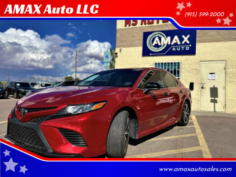 2020 Toyota Camry for sale at AMAX Auto LLC in El Paso TX