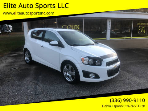 2012 Chevrolet Sonic for sale at Elite Auto Sports LLC in Wilkesboro NC