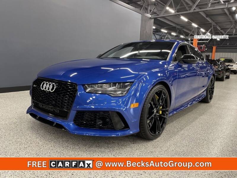 2017 Audi RS 7 for sale at Becks Auto Group in Mason OH