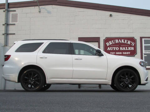 2018 Dodge Durango for sale at Brubakers Auto Sales in Myerstown PA