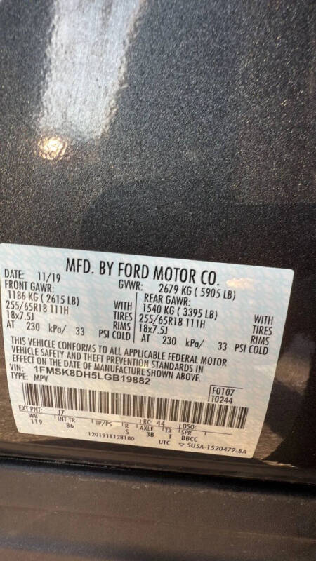 2020 Ford Explorer XLT