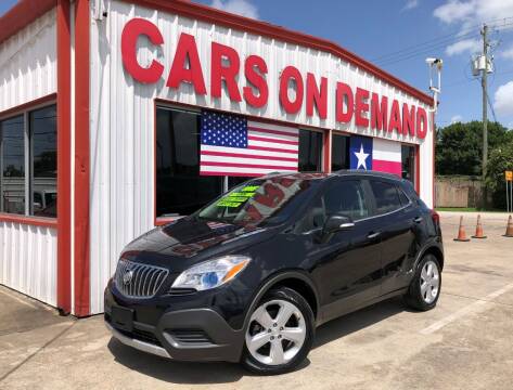 2015 Buick Encore for sale at Cars On Demand 3 in Pasadena TX