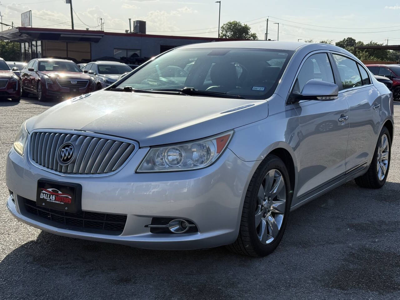 Silver 2012 Buick LaCrosse Premium 3 Premium 3 4dr Sedan 2