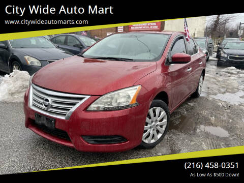 2014 Nissan Sentra for sale at City Wide Auto Mart in Cleveland OH