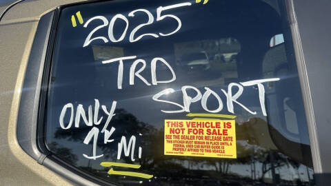 2025 Toyota Tacoma for sale at CHRIS SPEARS' PRESTIGE AUTO SALES INC in Ocala FL