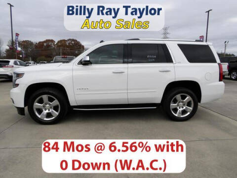 2015 Chevrolet Tahoe for sale at Billy Ray Taylor Auto Sales in Cullman AL