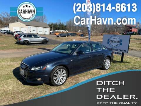 2012 Audi A4 for sale at CarHavn in North Branford CT