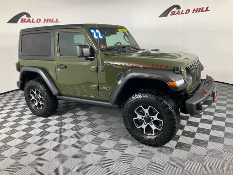 2022 Jeep Wrangler for sale at Bald Hill Kia in Warwick RI