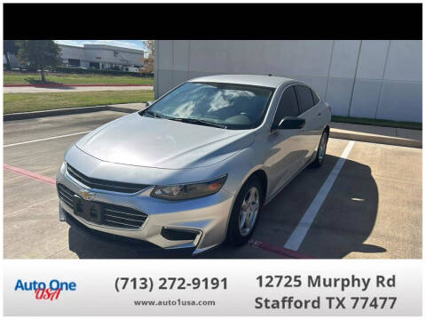 2017 Chevrolet Malibu for sale at Auto One USA in Stafford TX