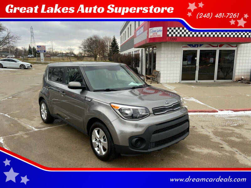 2017 Kia Soul for sale at Great Lakes Auto Superstore in Waterford Township MI