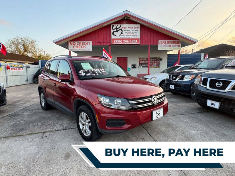 2015 Volkswagen Tiguan for sale at Coqui Auto Sales in La Feria TX