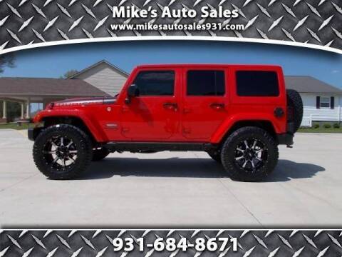 2017 Jeep Wrangler Unlimited for sale at Mike's Auto Sales in Shelbyville TN