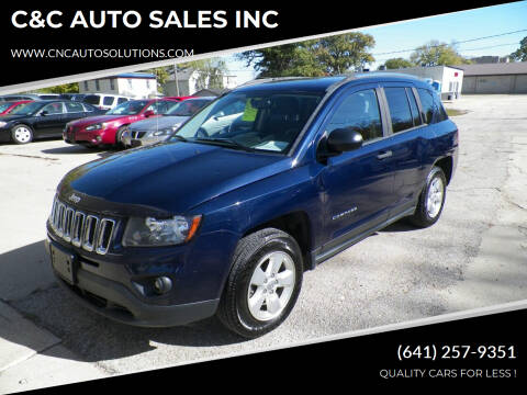 2014 Jeep Compass for sale at C&C AUTO SALES INC in Charles City IA