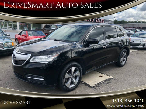 2016 Acura MDX for sale at Drive Smart Auto Sales in West Chester OH