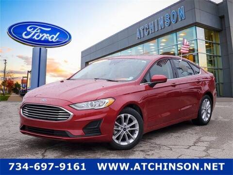 2020 Ford Fusion for sale at Atchinson Ford Sales Inc in Belleville MI