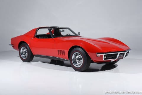 1968 Chevrolet Corvette for sale at Motorcar Classics in Farmingdale NY