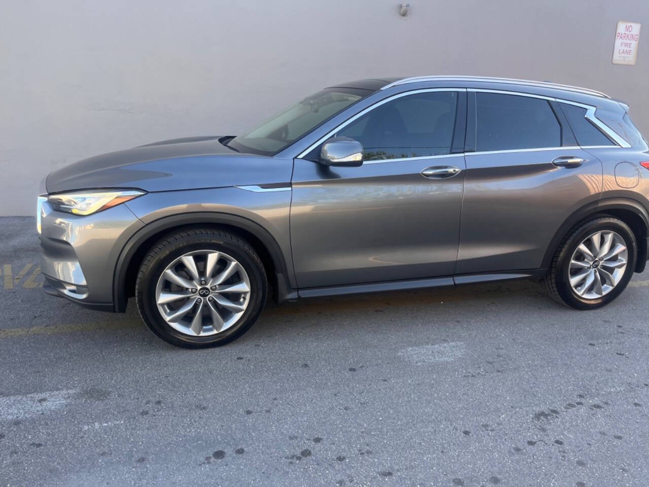 2020 INFINITI QX50 for sale at M & J UNITED AUTO SALES in LAUDERDALE LAKES, FL