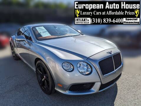 2013 Bentley Continental for sale at European Auto House in Los Angeles CA