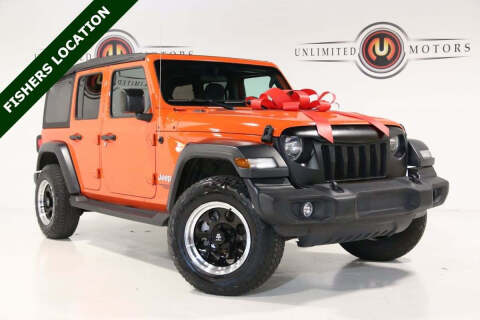 2018 Jeep Wrangler Unlimited for sale at Unlimited Motors in Fishers IN