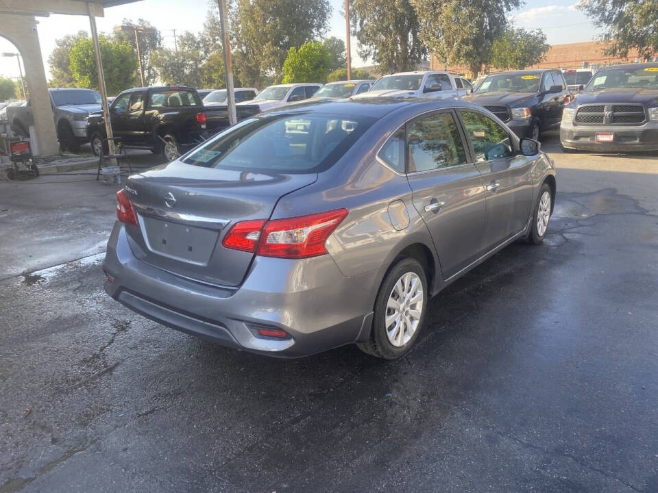 2019 Nissan Sentra for sale at GLOBAL VEHICLE EXCHANGE LLC in Somerton, AZ