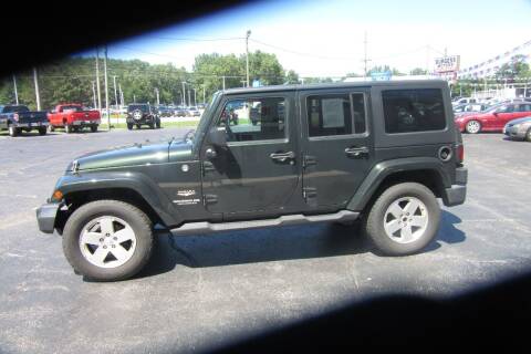 2011 Jeep Wrangler Unlimited for sale at Burgess Motors Inc in Michigan City IN