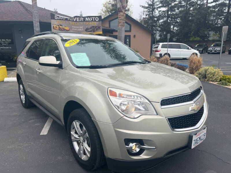 2013 Chevrolet Equinox for sale at Sac River Auto in Davis CA