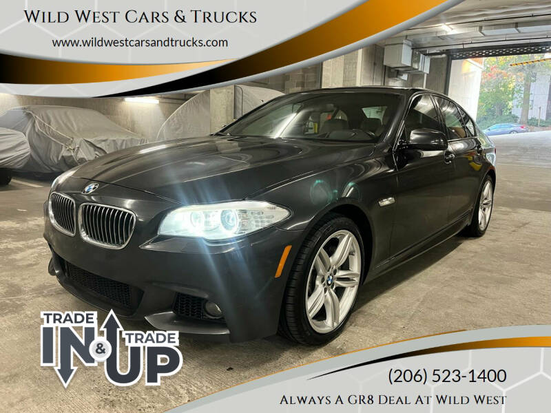 2013 BMW 5 Series for sale at Wild West Cars & Trucks in Seattle WA