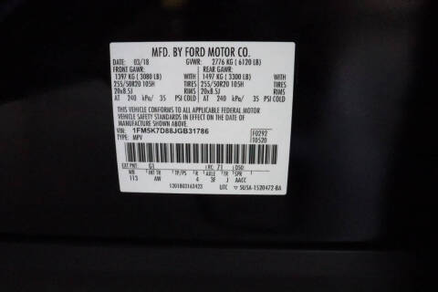 2018 Ford Explorer XLT