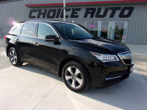 2016 Acura MDX for sale at Choice Auto in Carroll IA