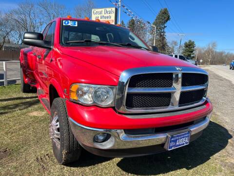 2003 Dodge Ram 3500 for sale at GREAT DEALS ON WHEELS in Michigan City IN