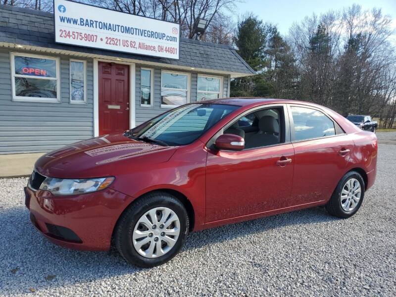2010 Kia Forte for sale at BARTON AUTOMOTIVE GROUP LLC in Alliance OH
