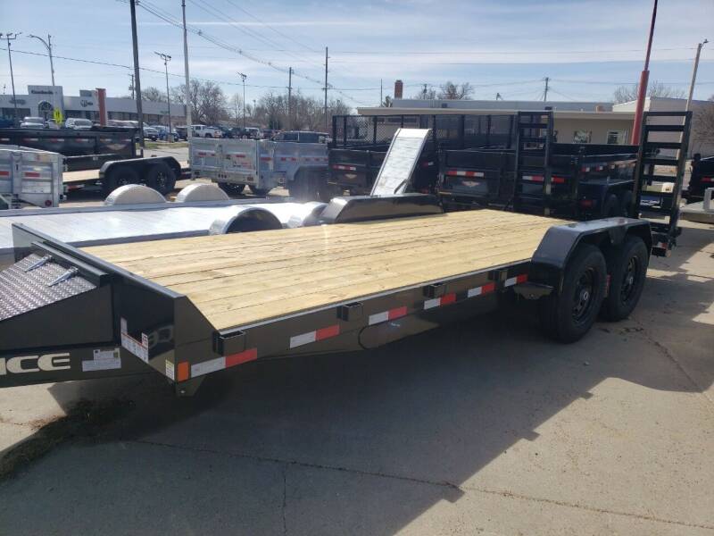 2022 Rice Trailers 20 FOOT EQUIPMENT TRAILER for sale at ALL STAR TRAILERS Flatbeds in , NE
