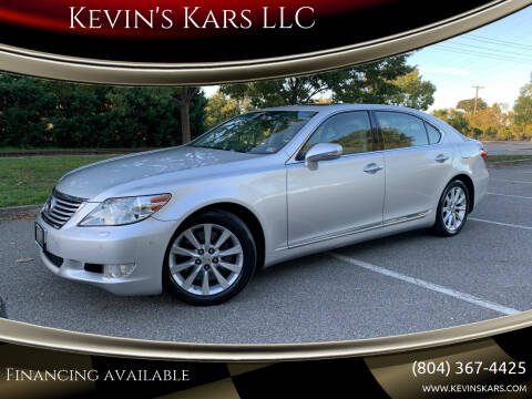 2012 Lexus LS 460 for sale at Kevin's Kars LLC in Richmond VA