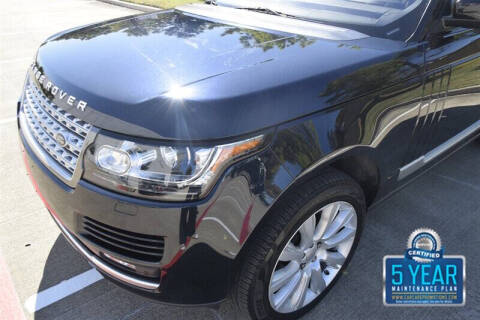 2016 Land Rover Range Rover Supercharged