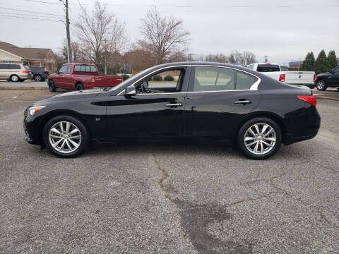 2015 Infiniti Q50 for sale at 4M Auto Sales | 828-327-6688 | 4Mautos.com in Hickory NC