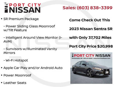 2023 Nissan Sentra SR