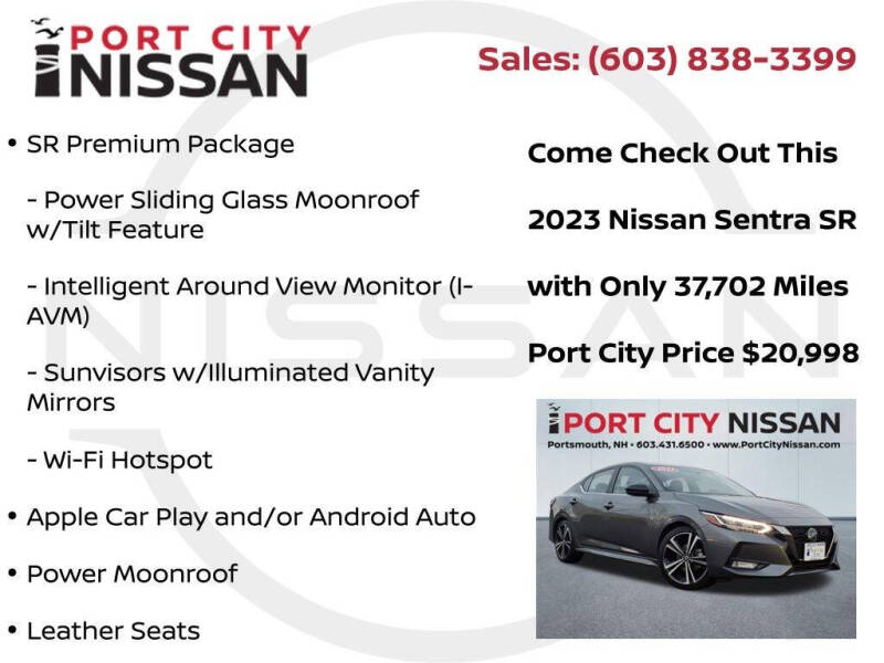 2023 Nissan Sentra SR