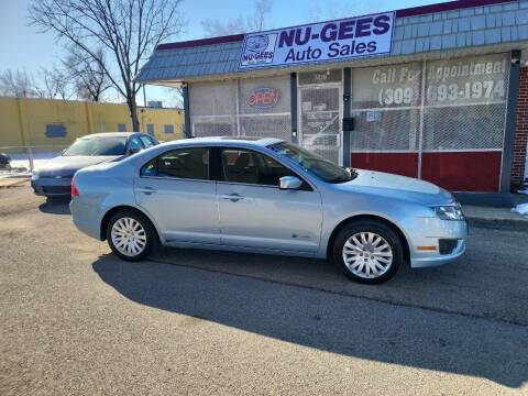 2010 Ford Fusion Hybrid for sale at Nu-Gees Auto Sales LLC in Peoria IL