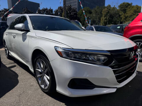 2021 Honda Accord for sale at JOANKA AUTO SALES in Newark NJ