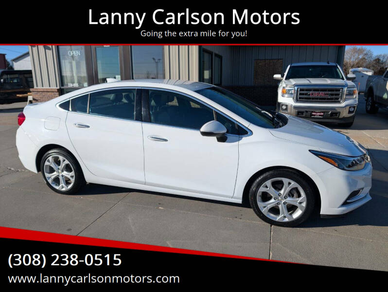 2018 Chevrolet Cruze for sale at Lanny Carlson Motors in Kearney NE