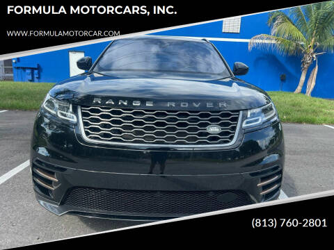 2019 Land Rover Range Rover Velar for sale at FORMULA MOTORCARS, INC. in Tampa FL