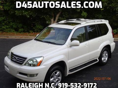 2007 Lexus GX 470 for sale at D45 Auto Brokers in Raleigh NC