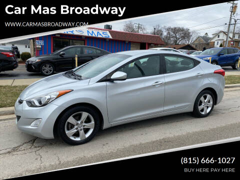 2013 Hyundai Elantra for sale at Car Mas Broadway in Crest Hill IL