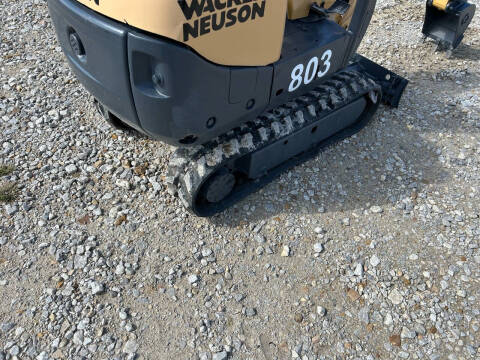 2014 Wacker Neuson 803 Micro Excavator