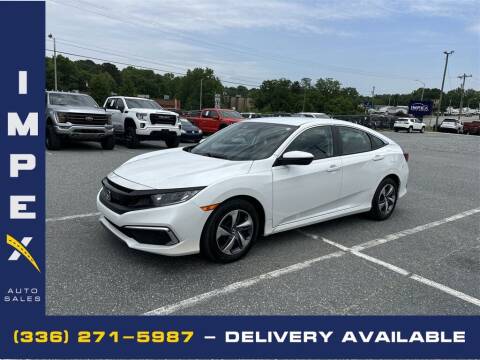2021 Honda Civic for sale at Impex Auto Sales in Greensboro NC