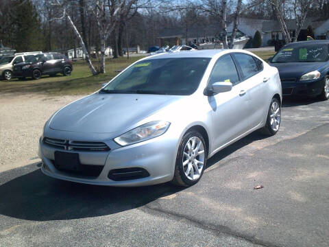 2013 Dodge Dart for sale at LAKESIDE MOTORS LLC in Houghton Lake MI