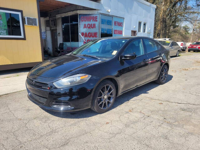 2016 Dodge Dart for sale at DAGO'S AUTO SALES LLC in Dalton, GA