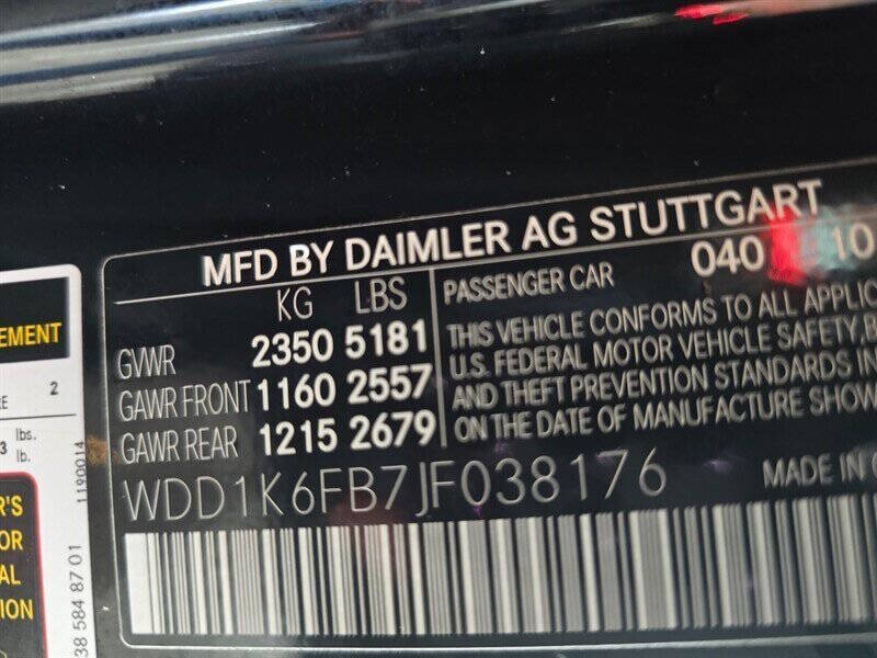 2018 Mercedes-Benz E-Class E 400