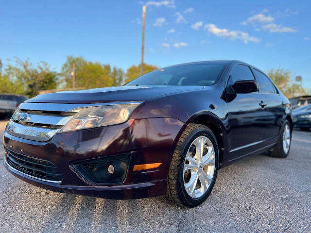 2012 Ford Fusion for sale at J-R Auto Sales LLC in Houston, TX